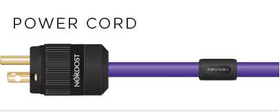 Purple Flare 3 Power Cord