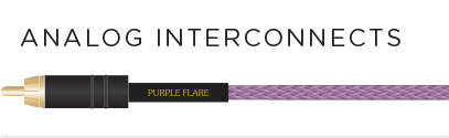 Purple Flare Analog Interconnects