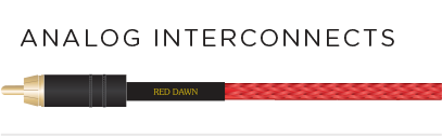 Red Dawn Analog Interconnects