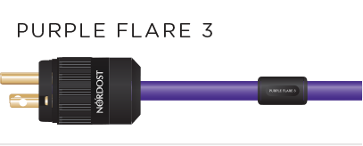 Purple Flare 3 Power Cord