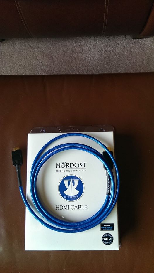 The Blue Heaven HDMI Cable courtesy of Av Excellence!