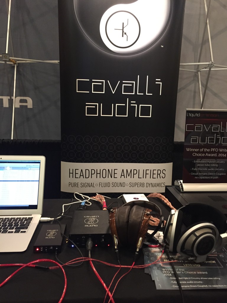Heimdall 2 Headphone Cables were being used in Cavalli Audio's booth at Can Jam