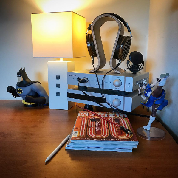 Batman and Chun Li are making sure no one tries to steal the Heimdall 2 USB Cable from @_shak_ 