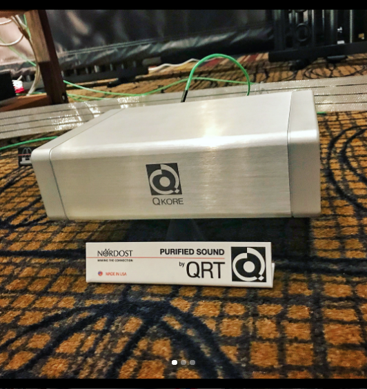 "The #nordost #qrt purified sound system is nothing less than stunning. It’s design allows your #system to function with the cleanest power signal possible. The result is a noticeable improvement across the Sonic landscape. I never knew how much signal noise can interfere with overall audio delivery. This setup was in @audio_by_mark_jones." - @audio_physicist